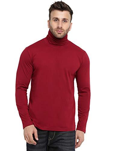 gritstones men's regular fit t-shirt (gsfshynck2213mrn_s_maroon_small)