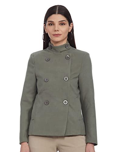 faballey women's a-line coat (jac00583_grey_xs)