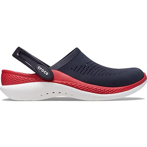 crocs unisex adult navy/pepper literide 360 clog 206708-4cc-m9w11