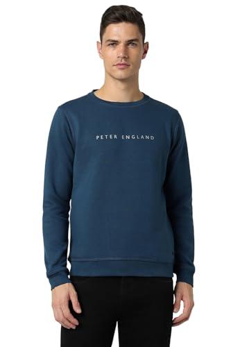 peter england men's polycotton asymmetric neck sweatshirt (pjstargfn81355_blue