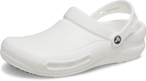 crocs unisex adult white bistro clog 10075-100-m7w9