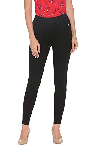 allen solly women's relaxed pants (ahkbcrgfv73920_black_26)