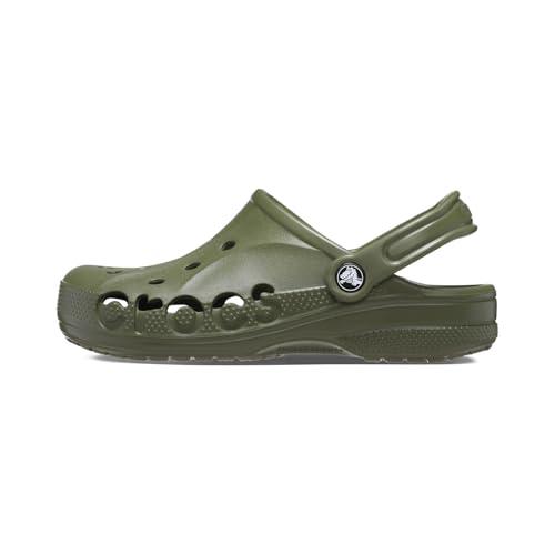 crocs unisex-adult baya army green clog - 7 uk men/ 8 uk women (m8w10) (10126-309)