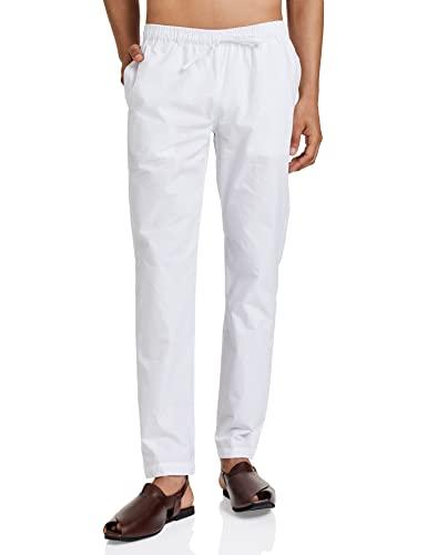 see designs men's cotton pyjama bottom (white_xxx-large)