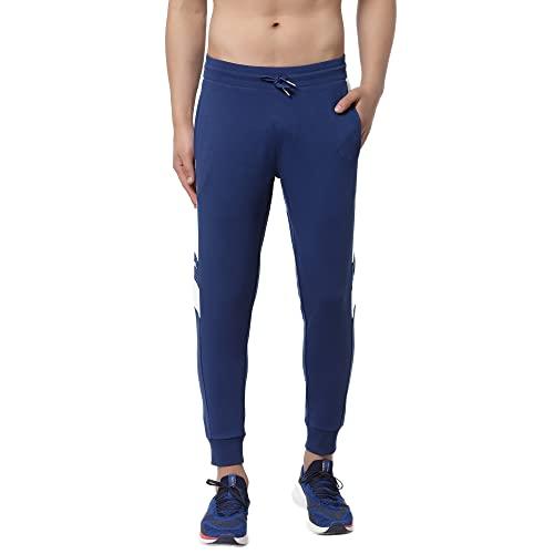 red tape men's regular joggers (rjo0084_blue_32)