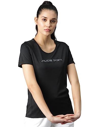 alcis women's slim fit t-shirt_black