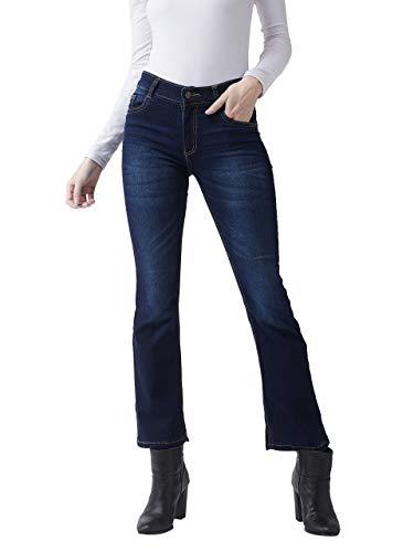 miss chase women's flared blue denim jeans(mcss18den02-19-115-34,blue,34)