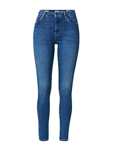 pepe jeans women's skinny jeans (pl204171wr00_medium wiser wash_30)