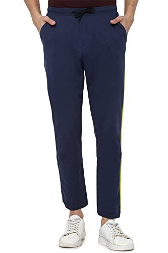 allen solly men's regular track pants (ayjgcurgpx87629_navy_30)