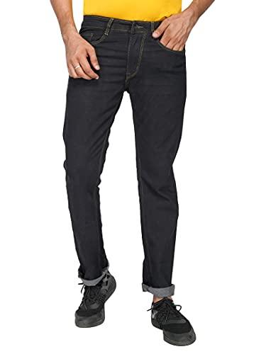 ben martin men's regular fit stretchable stylish size 30 black jeans pant for men 1