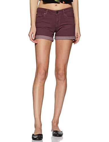 aeropostale women's shorts (ae1003869515_royal plum_2 r)