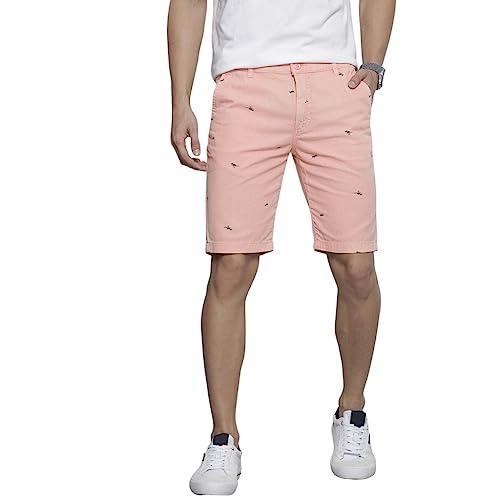 the indian garage co men's short (0322-shorts15-01_pink_28)