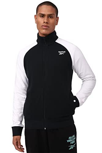 reebok men's car coat (hz7683_black