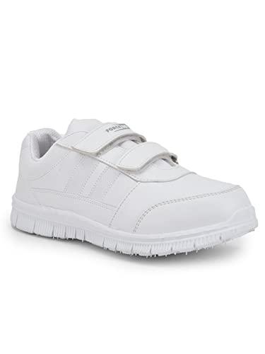 liberty kids gola-schv white school shoes - 12c