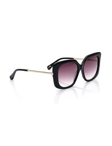 ted baker brown colored lens with square shaped 100% uv protected sunglasses for women (stb173200154)