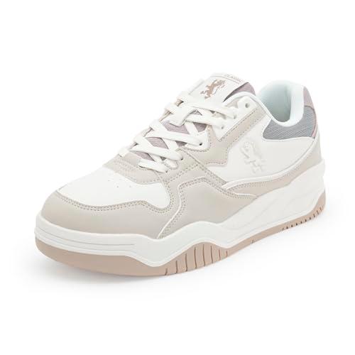 red tape casual sneaker shoes for women | classic rounded toe & pampering cushioned comfort beige