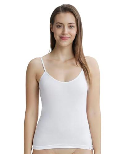 jockey women's modal spaghetti top 1487_white_l