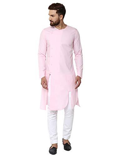 see designs men's cotton solid regular kurta_sd-mdwkt329m pink