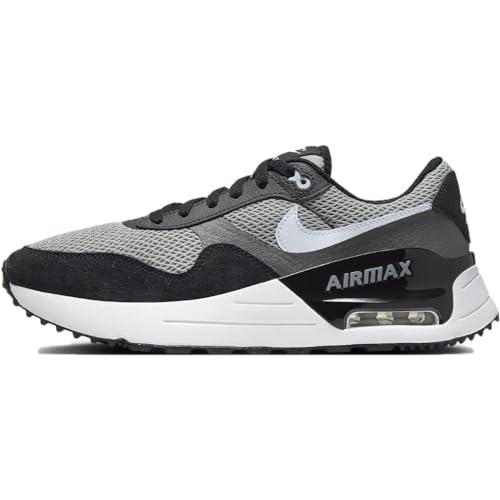 nike air max systm men's running shoes, 9 uk - lt smoke grey/blue tint-iron g