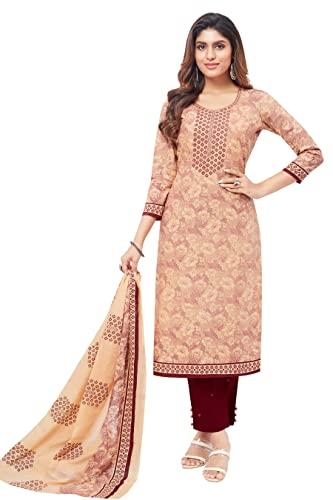 miraan cotton printed readymade salwar suit for women (miraanband2320s_beige_small)