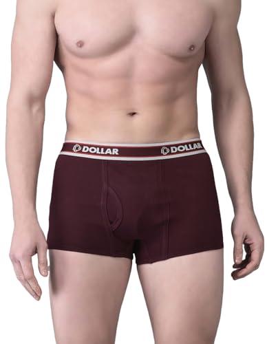 dollar bigboss men's cotton blend modern solid trunks (pack of 1) (mbtr-01-mini-po1-co8-s24_l_assorted