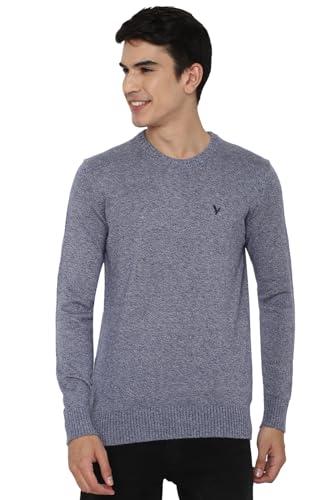 american eagle men's cotton blend classic pullover sweater (wee0141743410_navy