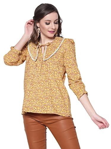 sera women's polyester western standard length top (la2937-multia_multi_small) multicolour