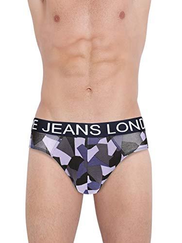 pepe jeans innerwear men's cotton brief (pack of 1) (opb04-01_camouflage-camo navy_90-95_camouflage-camo navy_95 cm)