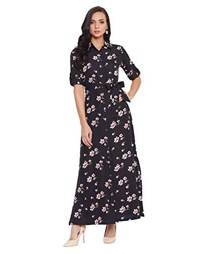 uptownie lite women's maxi dress (black,xx-large)