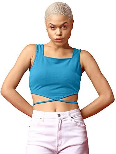 purvaja women’s slim fit top(jesy-154-teal_blue_small)