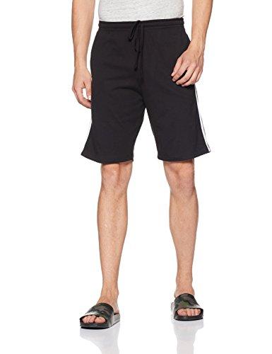 amazon brand - symbol men's regular shorts (ksh17-02_black _x-large_black_x-large)