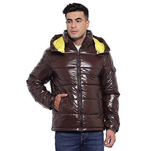 red tape men's jacket (rfj0002_brown_l)