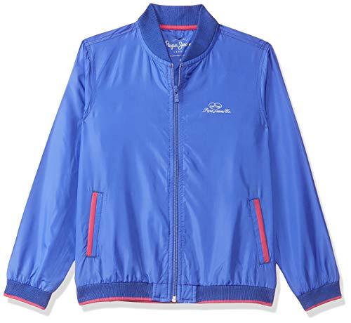 pepe jeans girls' jacket (pigt200617_blue_4)