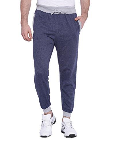 campus sutra men track pant (az17_tpsd_m_pln_dngr_az_l)