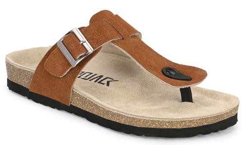 afrojack men's orginal leather sandals | casual sliders s800