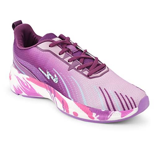 campus women's camp streak prpl/mauve running shoes - 5uk/india 22l-132