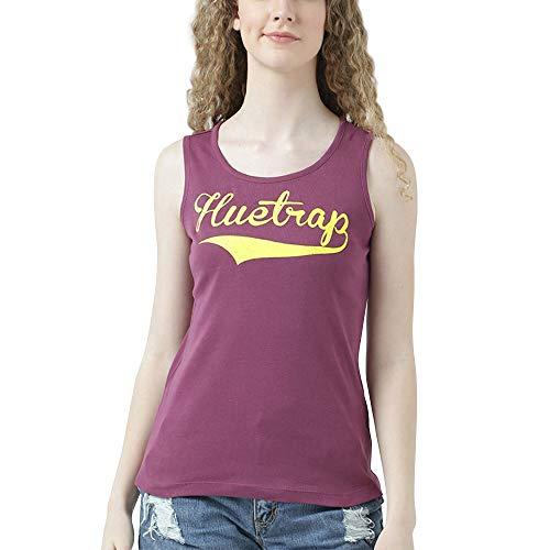 huetrap womens brand printed tank top