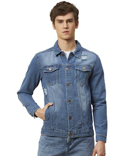 high star men's (hsmcjkt143_blue_l)