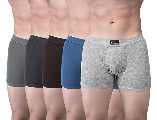 dollar bigboss men's cotton trunks (pack of 5) (mbtr-11-r3_assorted_3xl/105cm)