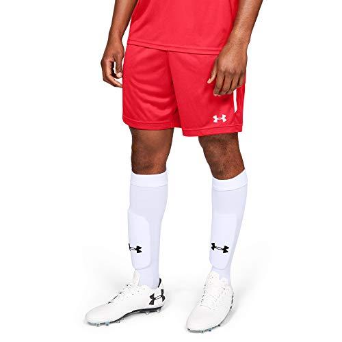 under armour men's regular fit synthetic shorts (1328134_red_md)