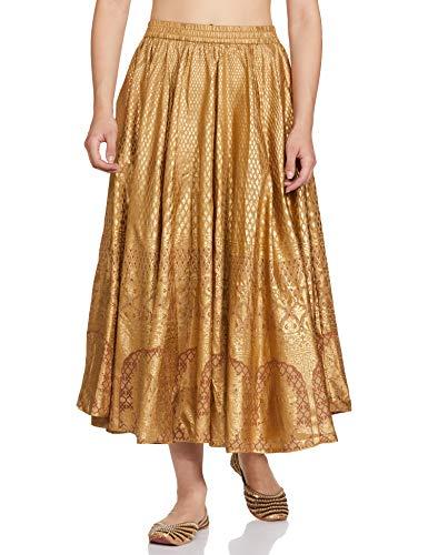 aurelia printed strechable skirt for women | ankle length skirt for women