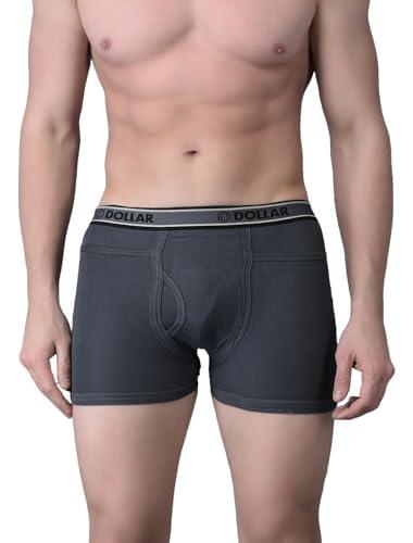 dollar bigboss men's solid cotton trunk (colour may vary), large assorted