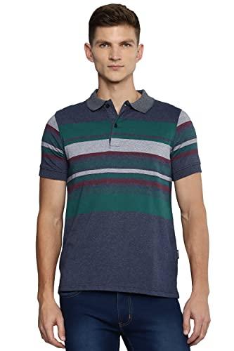 allen cooper polo tshirts for men(45s) blue-teal