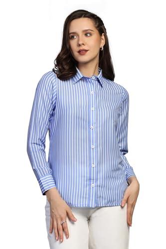 fashion dream women’s regular fit shirt(fdwsrt00020 sky s_sky blue_s)