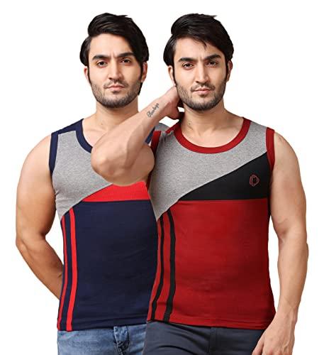 dollar bigboss men's assorted pack of 2 gym vest (8905559859319_mbb-23-po2-co2-xl)