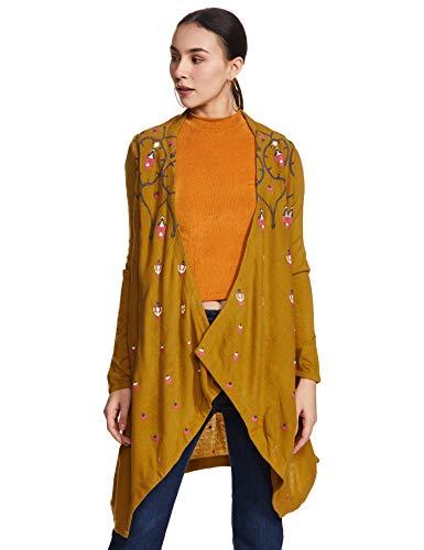 w for woman women's jacket (18now40001-310597_yellow_wl)