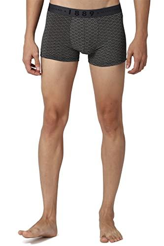 peter england men's cotton blend trunks (pack of 1) (piwtaopy9156041s_grey_s)