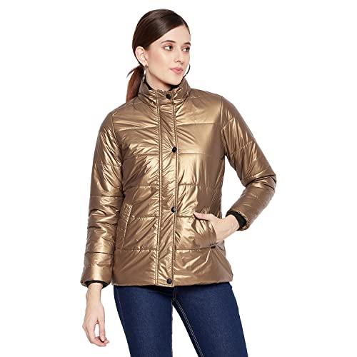 duke stardust women full sleeve jacket (sdz6745_copper_xxl)