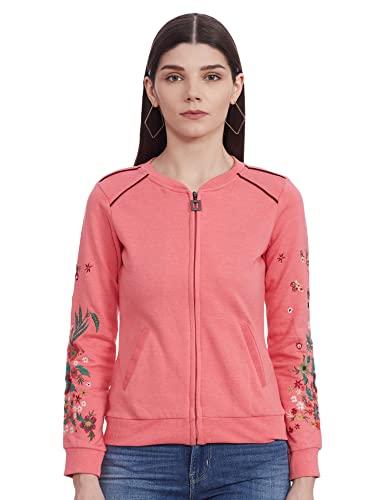 marie claire women's plain shirt (mc1454c_pink xs)