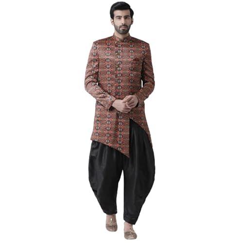 hangup men sherwani indo, color multicolor, size 46 (s63indo112) multicolour